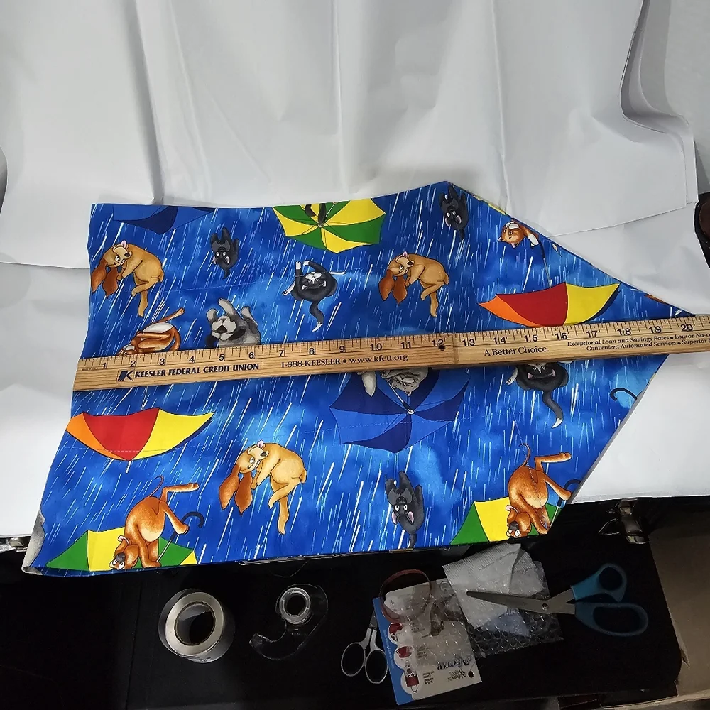 Raining Cats & Dogs Table Runner Home Decor Pets